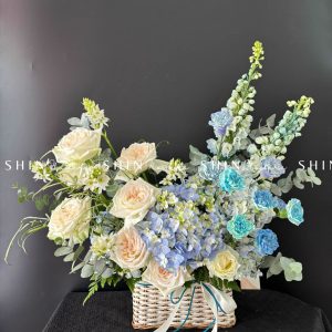 Lẵng Hoa Thiết Kế Chúc Mừng H021