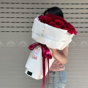 Hoa Bó Hoa Hồng Đỏ R115