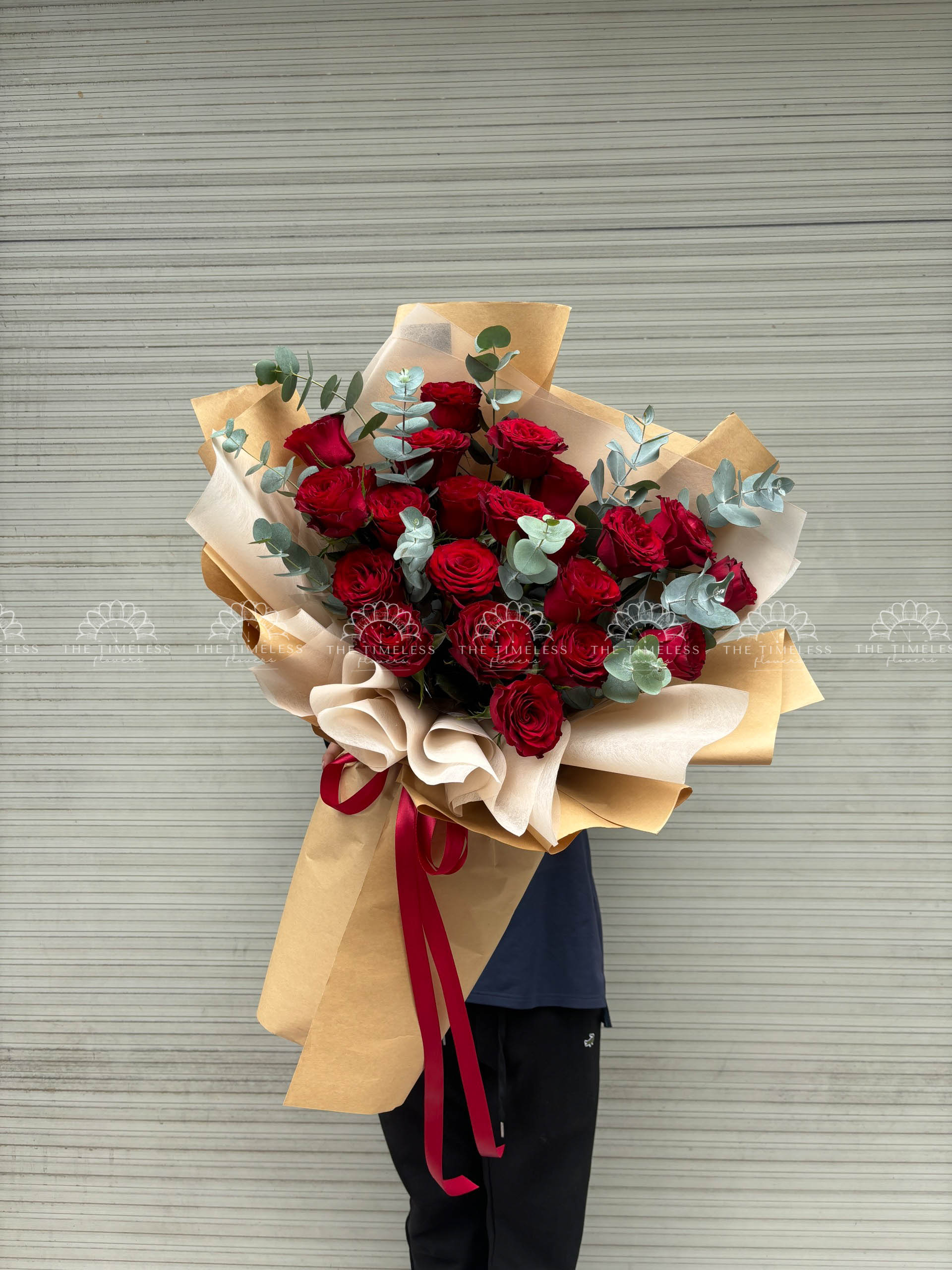 Hoa Bó Hoa Hồng Đỏ S019