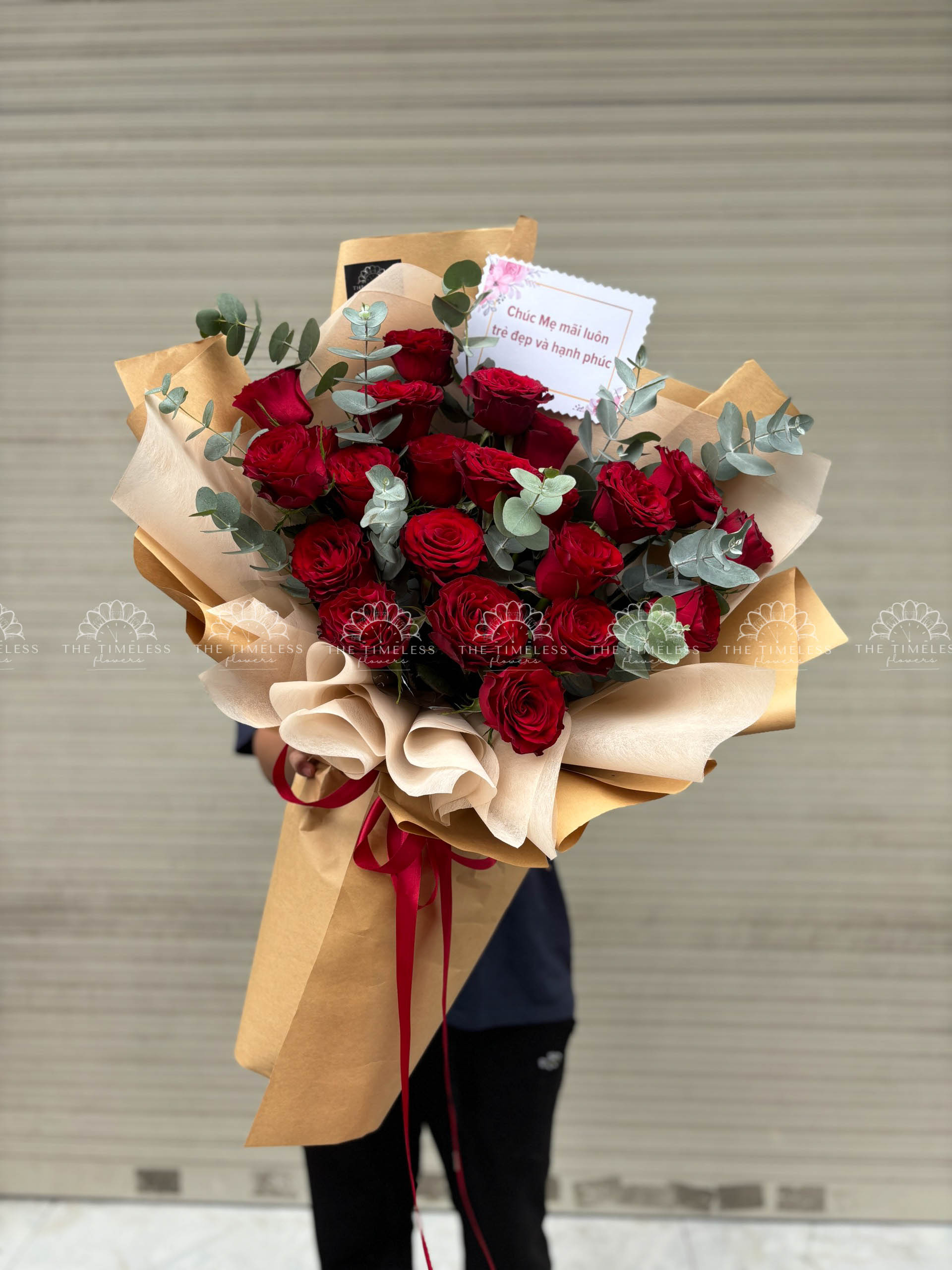 Hoa Bó Hoa Hồng Đỏ S019