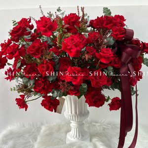 Lẵng Hoa Hồng Thiết Kế Chúc Mừng H023