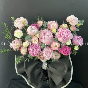 Lẵng Hoa Mẫu Đơn Chúc Mừng H031