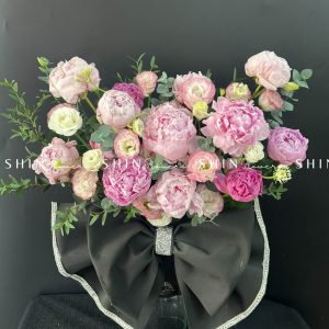 Lẵng Hoa Mẫu Đơn Chúc Mừng H031