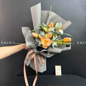 Hoa Bó 6 Tulip Cam S021