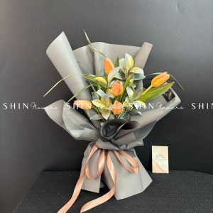 Hoa Bó 6 Tulip Cam S021