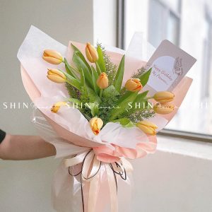 Hoa Bó 10 Tulip Cam S060