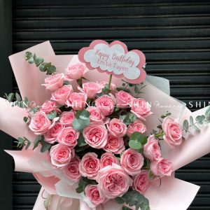Hoa Bó Hoa Hồng Ohara Hồng S018