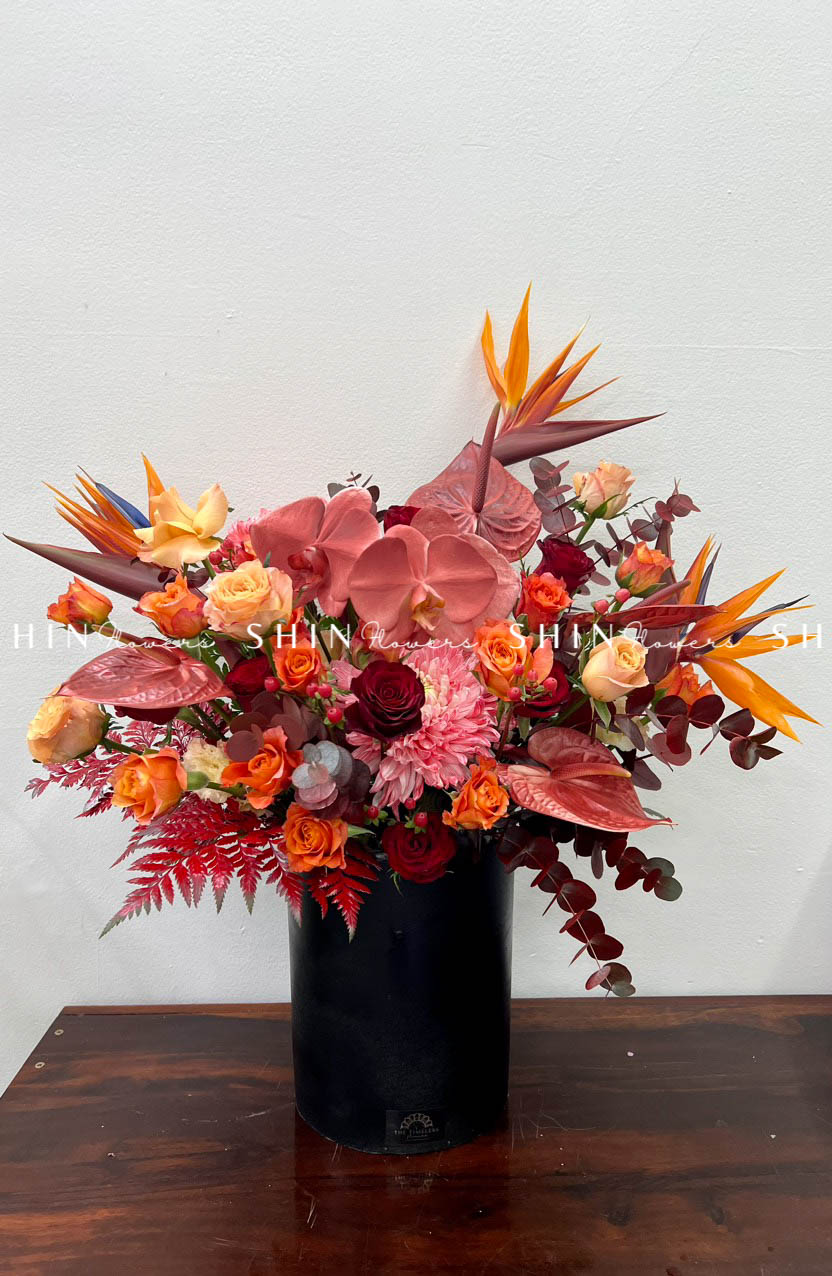 Lẵng Hoa Thiên Điểu Chúc Mừng Khai Trương H046