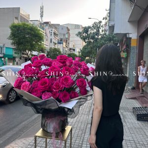 Bó Hoa Hồng Pink Floyd S073