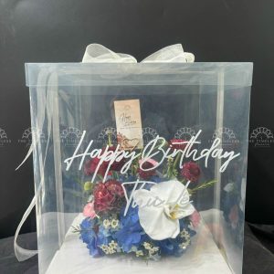 Blooming Box Mica mỏng tone Xanh B003