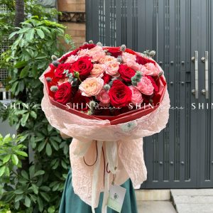 Bó Hoa Hồng Đỏ S071