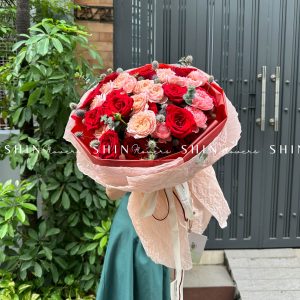 Bó Hoa Hồng Đỏ S071