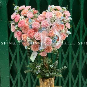 Cây Hoa Trái Tim Hoa Hồng Juliet T004