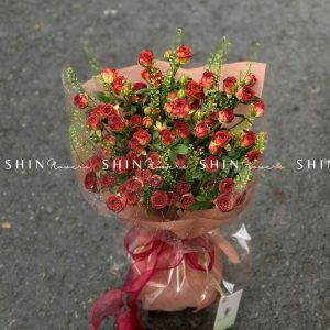 Bó Hoa Hồng Chùm Chocolate S102