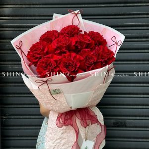 Bó Hoa Hồng đỏ Ecuador Hearts S97
