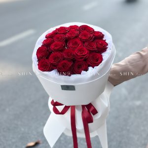 Hoa Bó Hoa 20 Hồng Đỏ S136