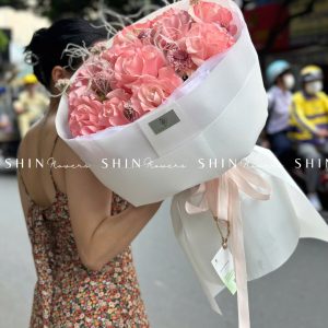 Bó Hoa Hồng Nhập Ecuador Pink Mondial S116