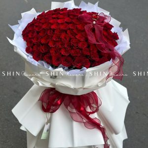 Hoa Bó Khổng Lồ 99 hồng Đỏ Côn Minh S115