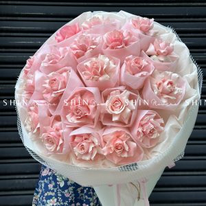 Bó Hoa Hồng Siêu To tone Hồng S164