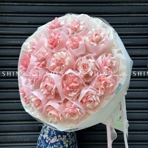 Bó Hoa Hồng Siêu To tone Hồng S164