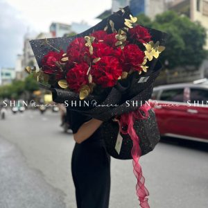 Bó Hoa Hồng Đỏ Nhập Ecuador Hearts S112
