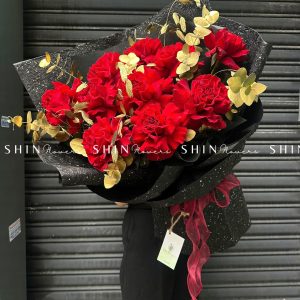 Bó Hoa Hồng Đỏ Nhập Ecuador Hearts S112