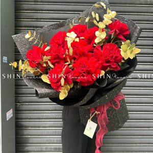 Bó Hoa Hồng Đỏ Nhập Ecuador Hearts S112