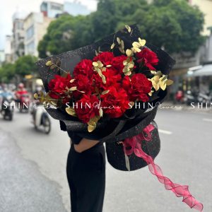 Bó Hoa Hồng Đỏ Nhập Ecuador Hearts S112