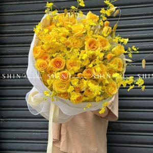 Hoa Bó Hoa Hồng Vàng S161