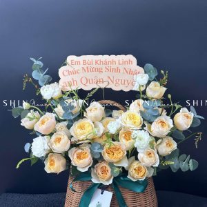 Lẵng Hoa Hồng Juliet H070