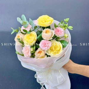 Hoa Bó Hoa Hồng Vàng S175