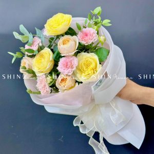 Hoa Bó Hoa Hồng Vàng S175