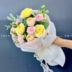 Hoa Bó Hoa Hồng Vàng S175