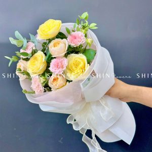 Hoa Bó Hoa Hồng Vàng S175