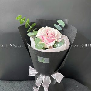 Bó 1 Hoa Hồng Nhập Ecuador Pink Mondial S177