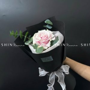 Bó 1 Hoa Hồng Nhập Ecuador Pink Mondial S177