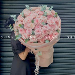 Bó Hoa 66 Hoa Hồng Ohara Hồng S178