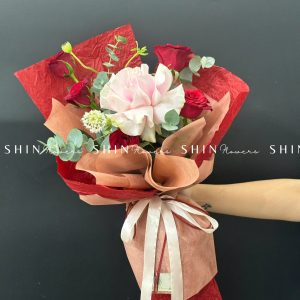 Bó 1 Hoa Hồng Nhập Ecuador Pink Mondial S182