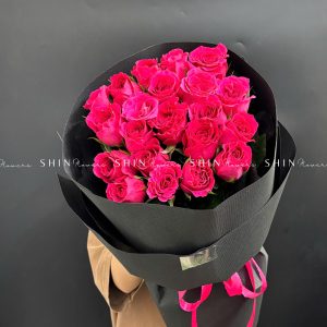 Bó Hoa 20 Bông Hồng Pink Floyd S167