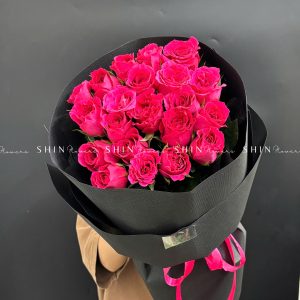 Bó Hoa 20 Bông Hồng Pink Floyd S167