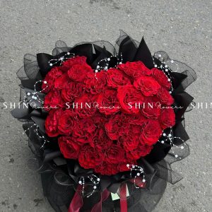 Bó hoa Tim 29 Hoa Hồng Đỏ Nhập Ecuador Hearts S184