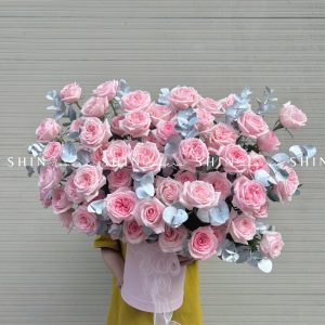 Lẵng Hoa Hồng Ohara Chúc Mừng H072