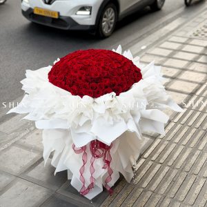 Bó Hồng Khổng Lồ 200 Đóa Hồng Đỏ S636