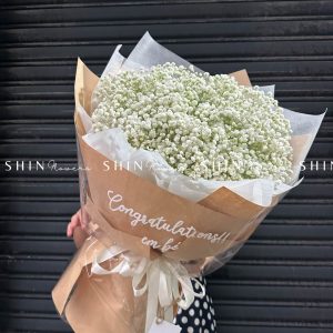 Hoa Bó Hoa Baby Trắng S228