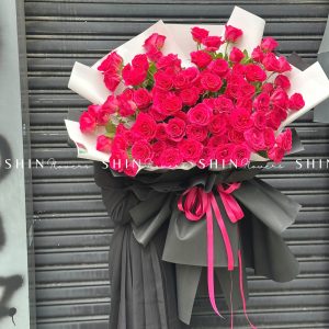 Bó 99 Hoa Hồng Pink floyd Khổng Lồ S221