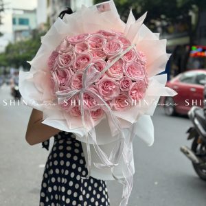 Bó Hoa Hồng Ohara Hồng S215