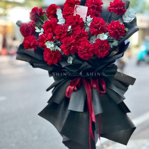 Bó Hoa 20 Hồng Đỏ Nhập Ecuador Hearts Khổng Lồ S371