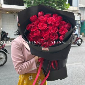 Bó Hoa Hồng Ohara Đỏ S369