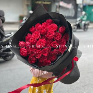 Bó Hoa Hồng Ohara Đỏ S369