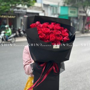 Bó Hoa Hồng Ohara Đỏ S369
